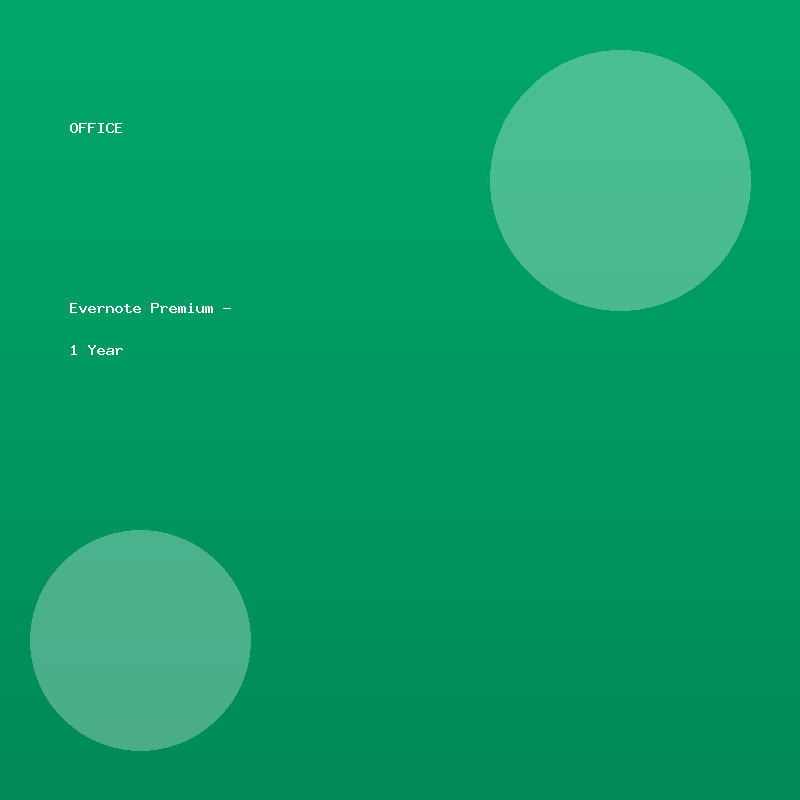 Evernote Premium - 1 Year