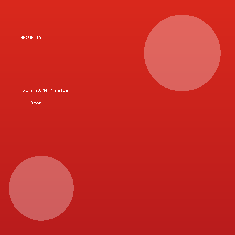 ExpressVPN Premium - 1 Year